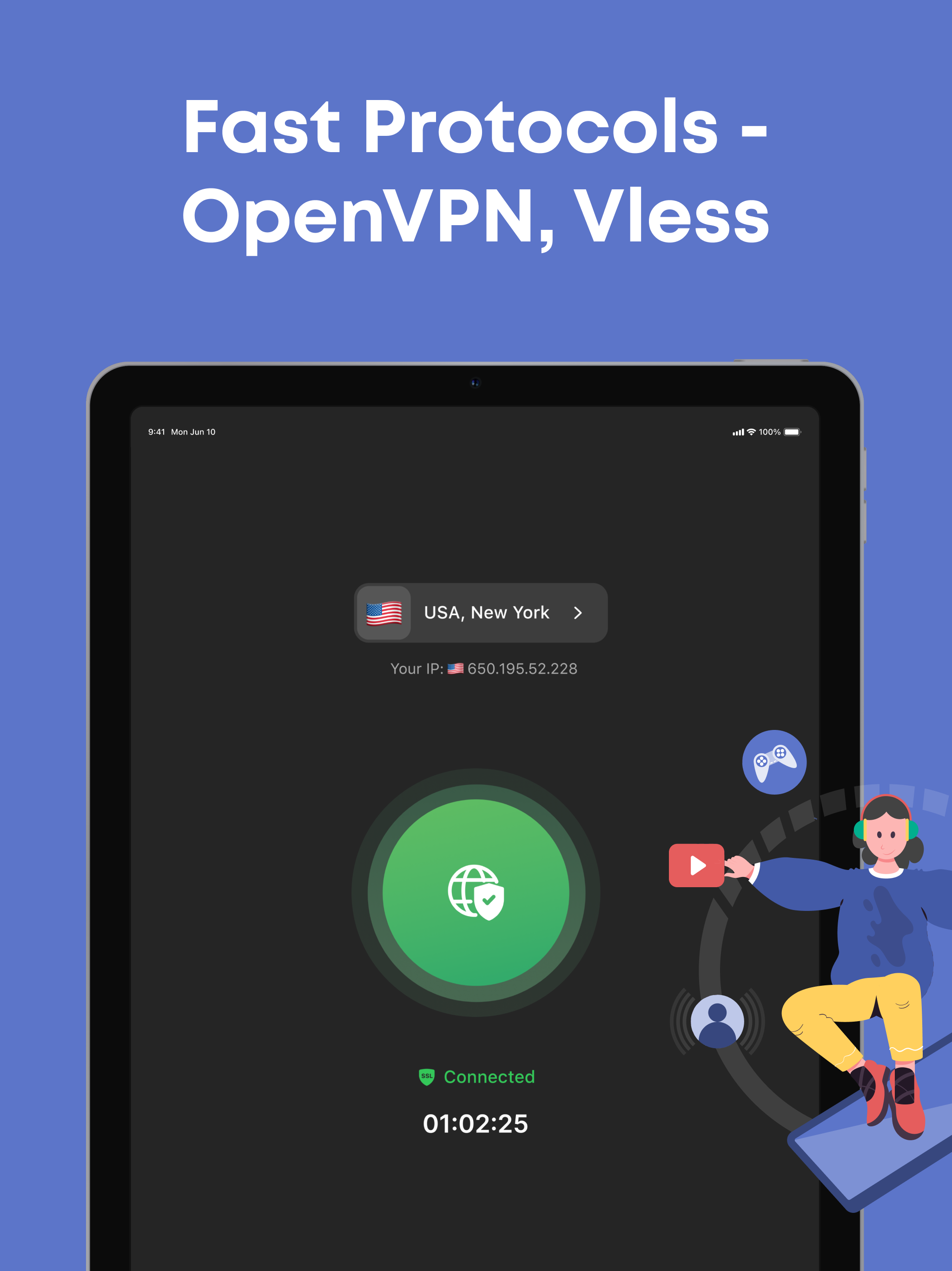 VPNTYPE: USA VPN for iPhone