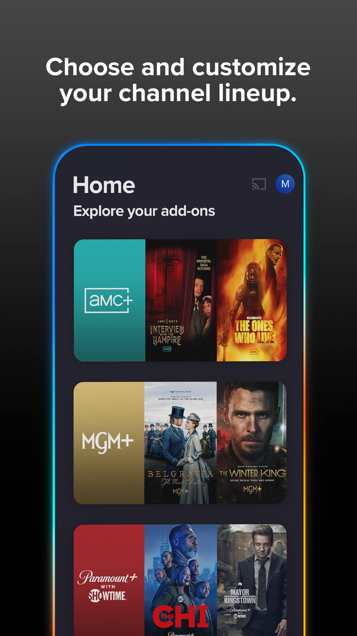 Sling: Live TV, Sports & News screenshot 1