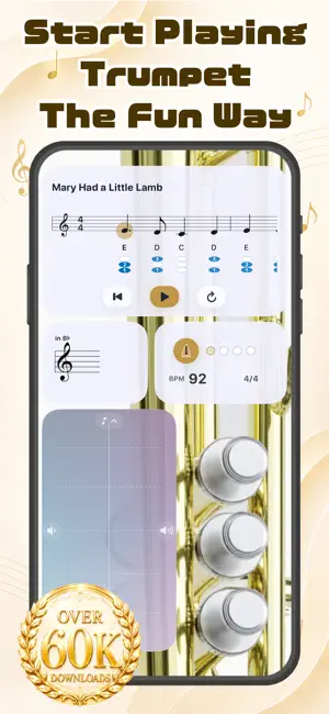PocketPet - Trumpet Practice screenshot 1