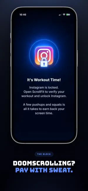 ScrollFit - PushUp App Blocker screenshot 2