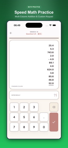 Abacus Trainer: Mental Math Screenshot 4 of 8