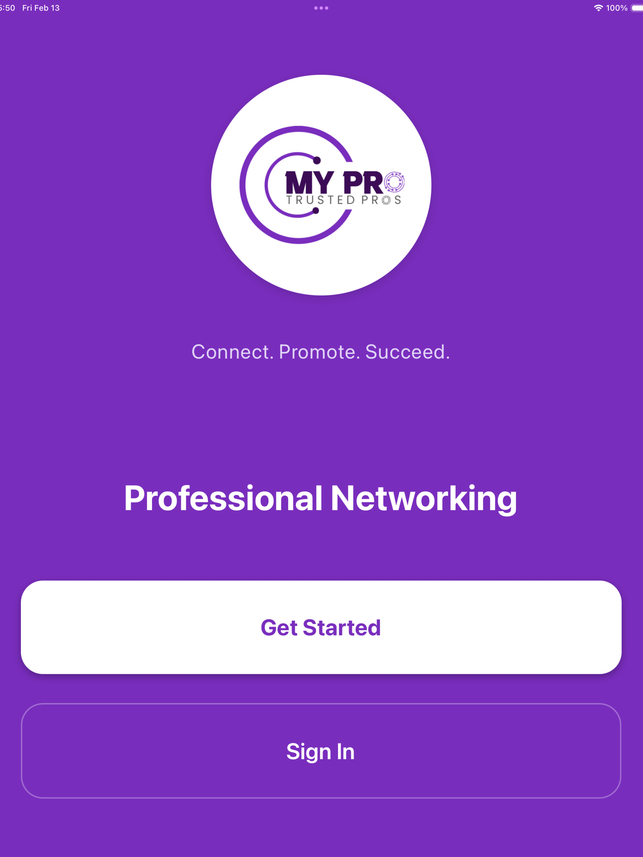 MY PRO: TRUSTED PROS