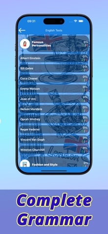 Learn English course: Verbs iPhone screenshot