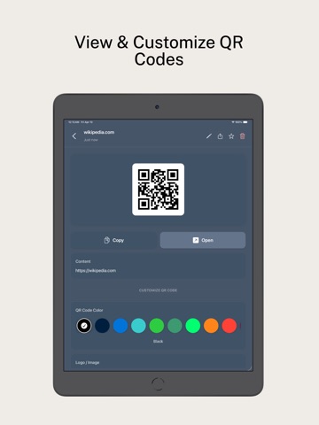 QR Code Scanner: Scan QR Codes iPad screenshot