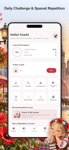 Learn Polish Alphabet ABC Screenshot 1 of 5