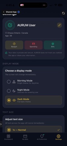 AURUM: AI Wealth Guard Screenshot 9 of 9