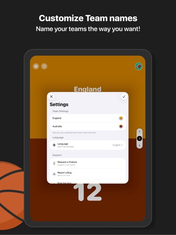 Score Keeper - Track Points iPad screenshot