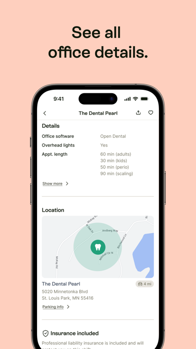 Teero - Dental Staffing Screenshot