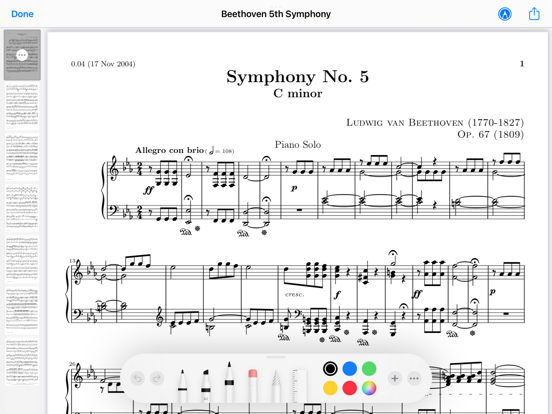 Screenshot #5 pour Perform™ Scrolling Sheet Music