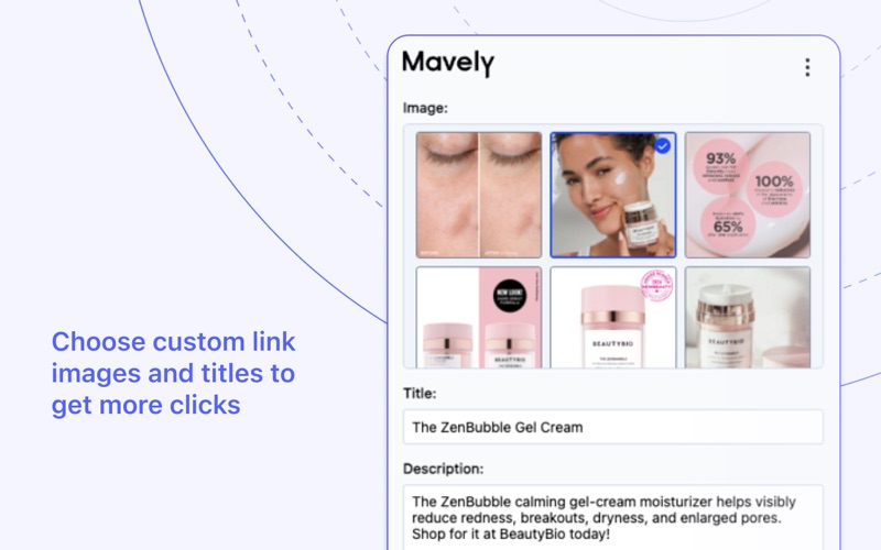 Mavely Link Creator iPhone screenshot