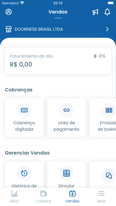Nível Bank Screenshot