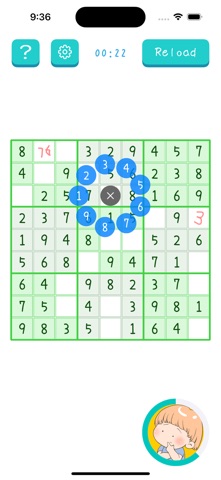 Fun With Sudoku iPhone screenshot