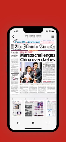 The Manila Times Digital iPhone screenshot 3