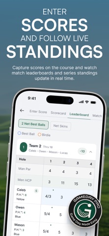 GameDay Pro Golf iPhone screenshot