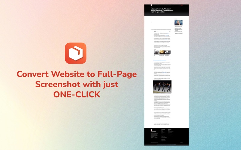 HEAP: Website Full Page Image iPhone screenshot