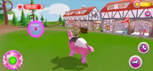 Unicorn Horse Stable Care Game screenshot 1