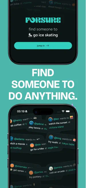 Forsure - Local Hangouts screenshot 1