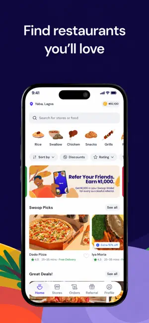 Swoop: Food Delivery screenshot 2