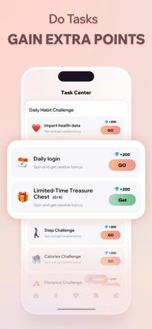 RunPerk: Pace & Earn Rewards iPhone screenshot