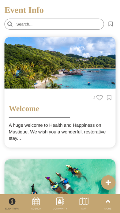 Mustique Health and Happiness Screenshot