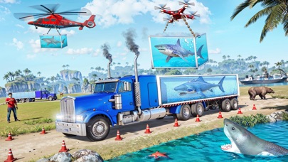 Zoo Animal Transport Truck 3D Screenshot
