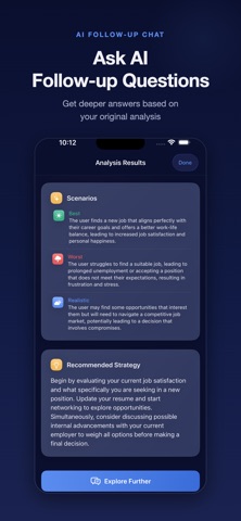 Clarity: AI Thinking Coach iPhone screenshot