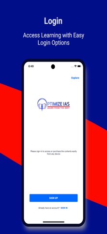 OPTIMIZE IAS screenshot