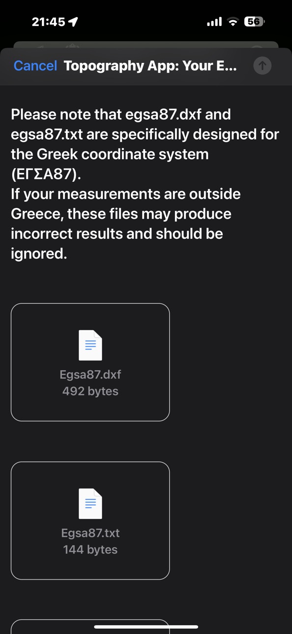 iPhone screenshot
