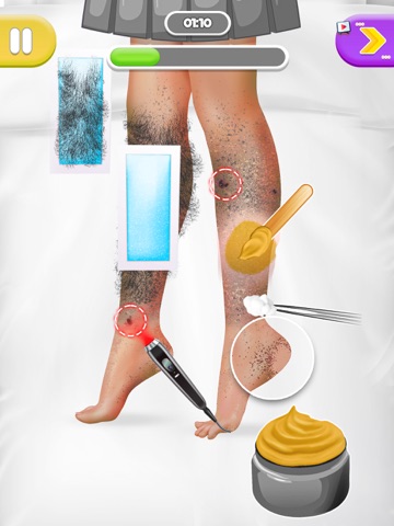Makeup skincare ASMR Makeover iPad screenshot