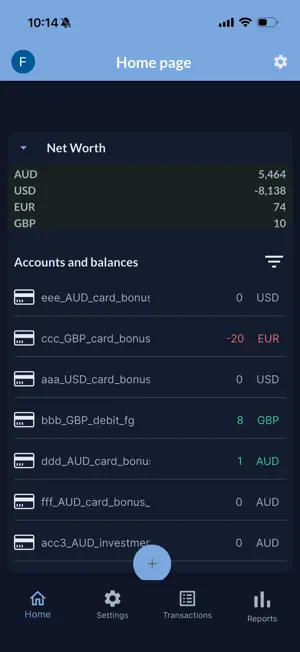 AI Expenses Tracker screenshot 1