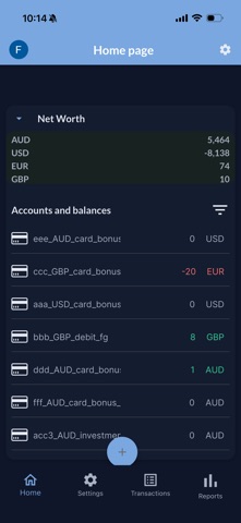 AI Expenses Tracker Screenshot 1 of 3