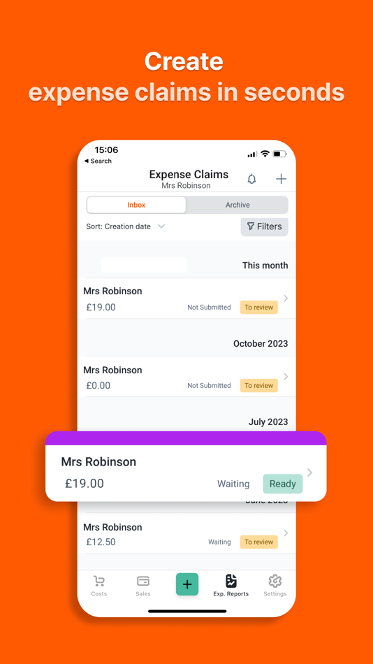 #6. Dext: Expense Tracker App (iOS) 由: Dext Software Limited