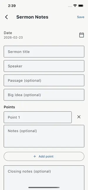 Journal the Word screenshot 2