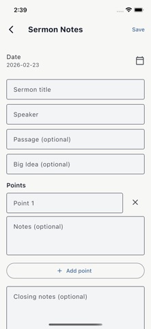 Journal the Word screenshot