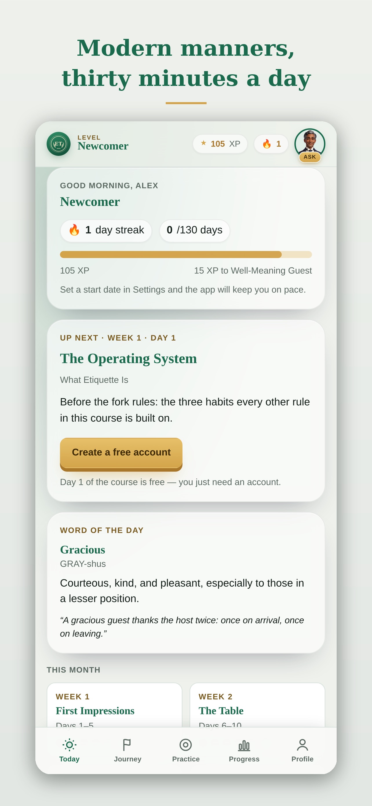 Screenshot 4 of Etiquette Trainer