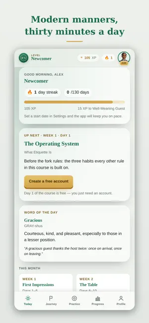 Etiquette Trainer screenshot 4