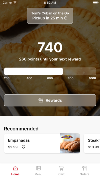 Tom's Cuban Ocala FL iPhone screenshot 1 - Food & Drink app