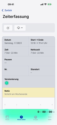 Zeitlog — Screenshot 3