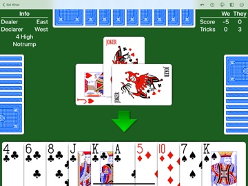 Bid Whist - Expert AI iPad screenshot