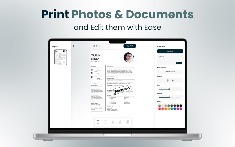 #2. Smart Printer:Document Printer (macOS) 由: Muhammad Aizaz