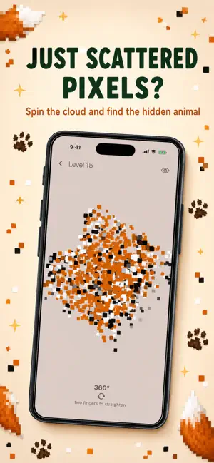 Pixel Ark: 3D Puzzle Animals screenshot 2