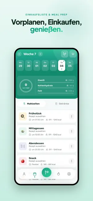 Foodiary: Ernährungsplaner-App screenshot 4