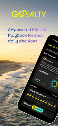 GoSalty – Kite, Wind & Spots screenshot