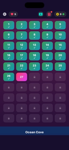 Jelly Gates Color Slide Puzzle iPhone screenshot