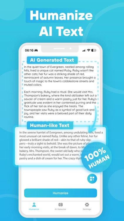Humanize AI Text & AI Detector screenshot-0