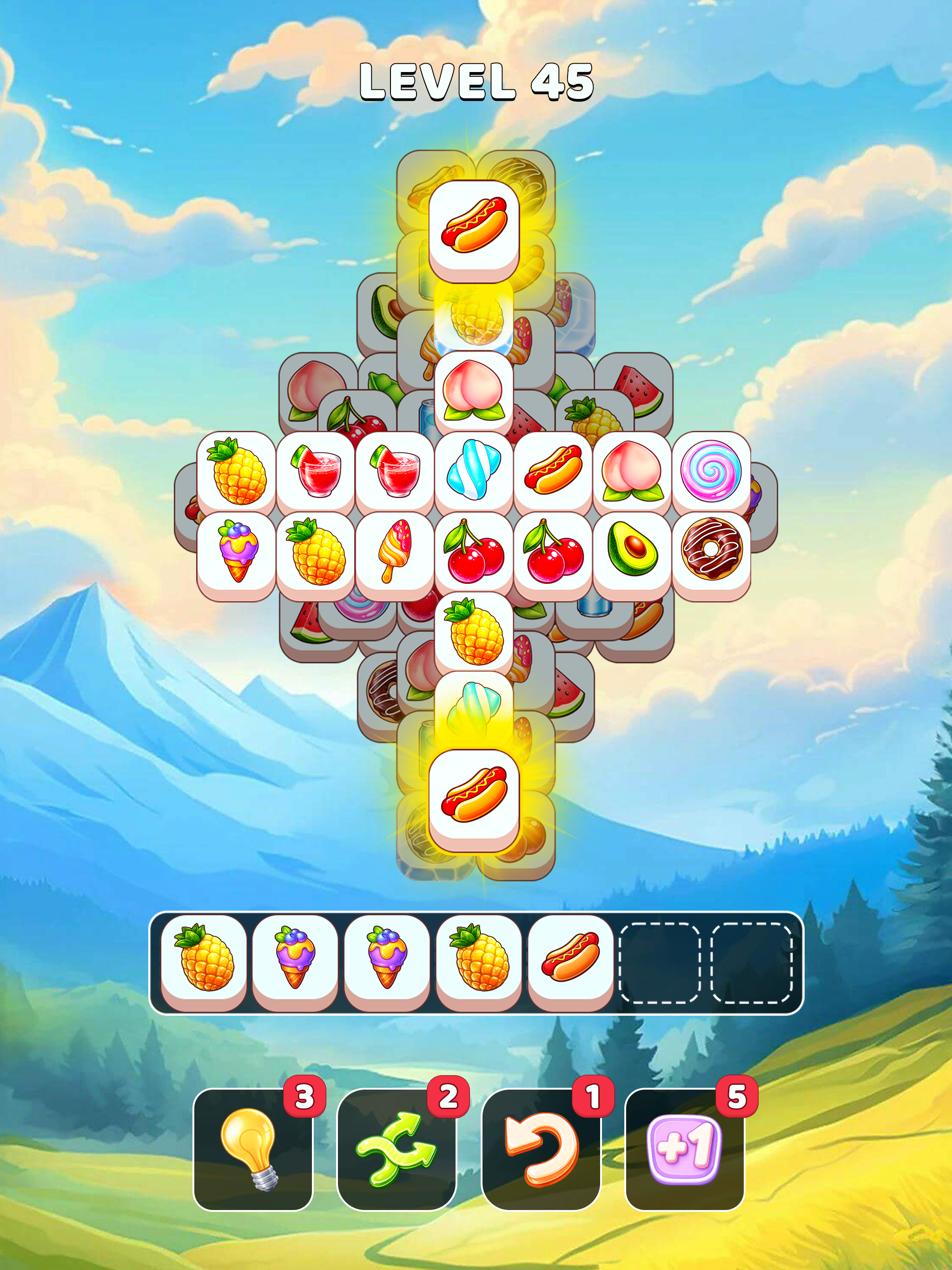 Tile Puzzle Match Triple Game
