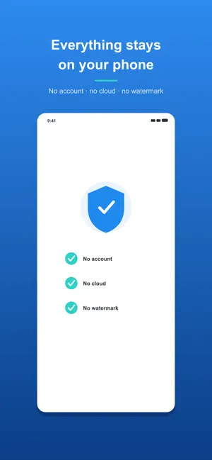 Zero Scan: PDF Scanner screenshot 2