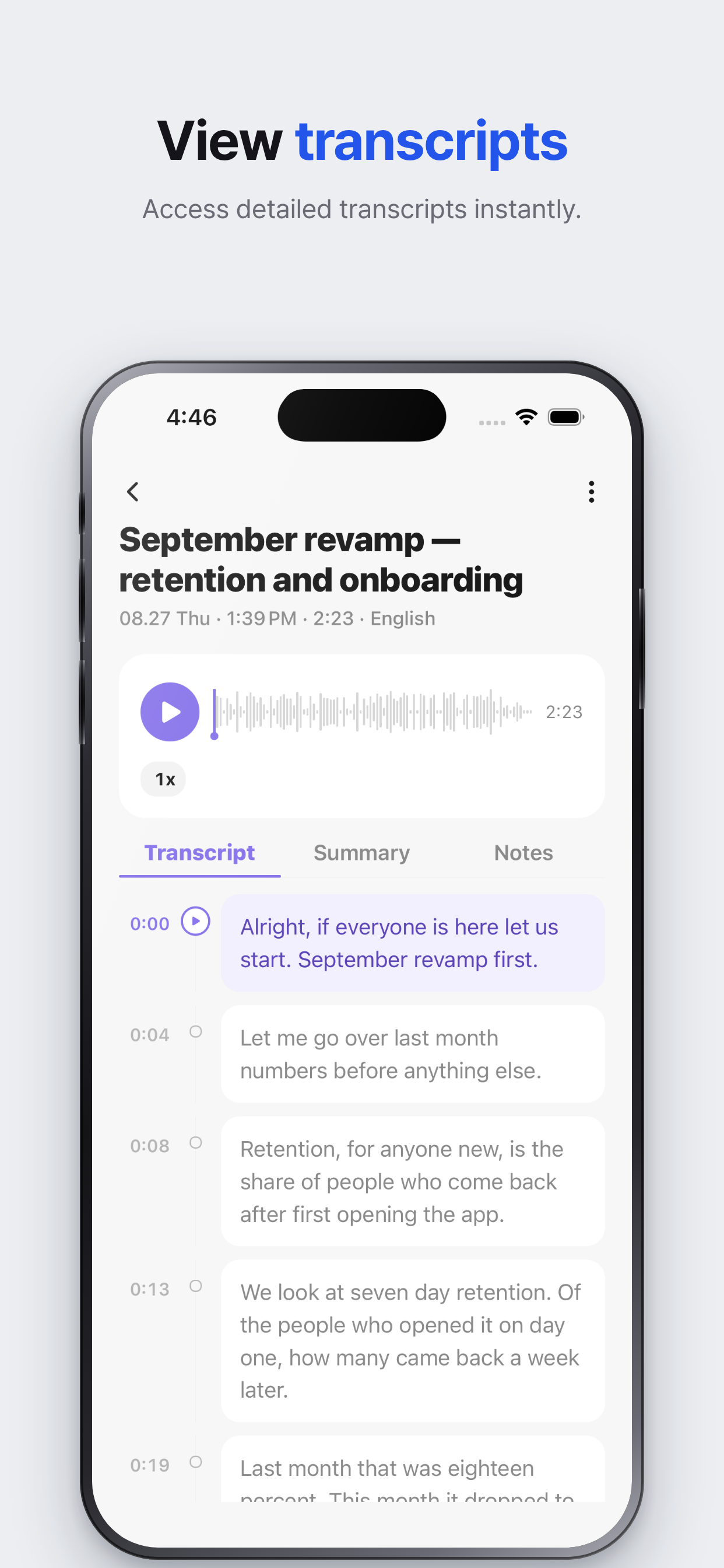 Tovo : AI Voice to Text Notes screenshot 5