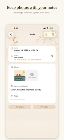 Shirushi: Notes & Places iPhone screenshot