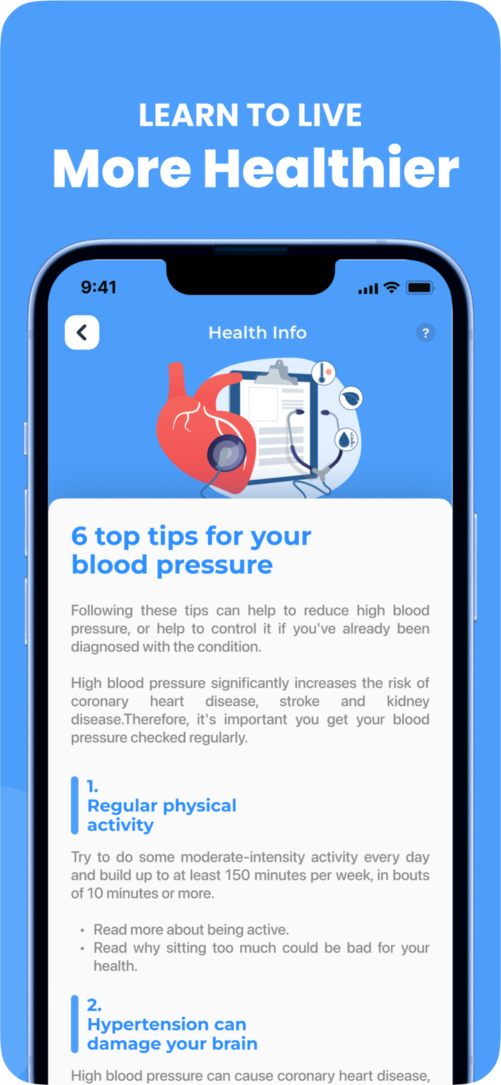 Blood Pressure Tracker Pro + screenshot 5